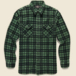 Sweet Orr Plaid Workshirt - Green/Black - RRL - STAG Provisions - Tops - L/S Woven - Plaid