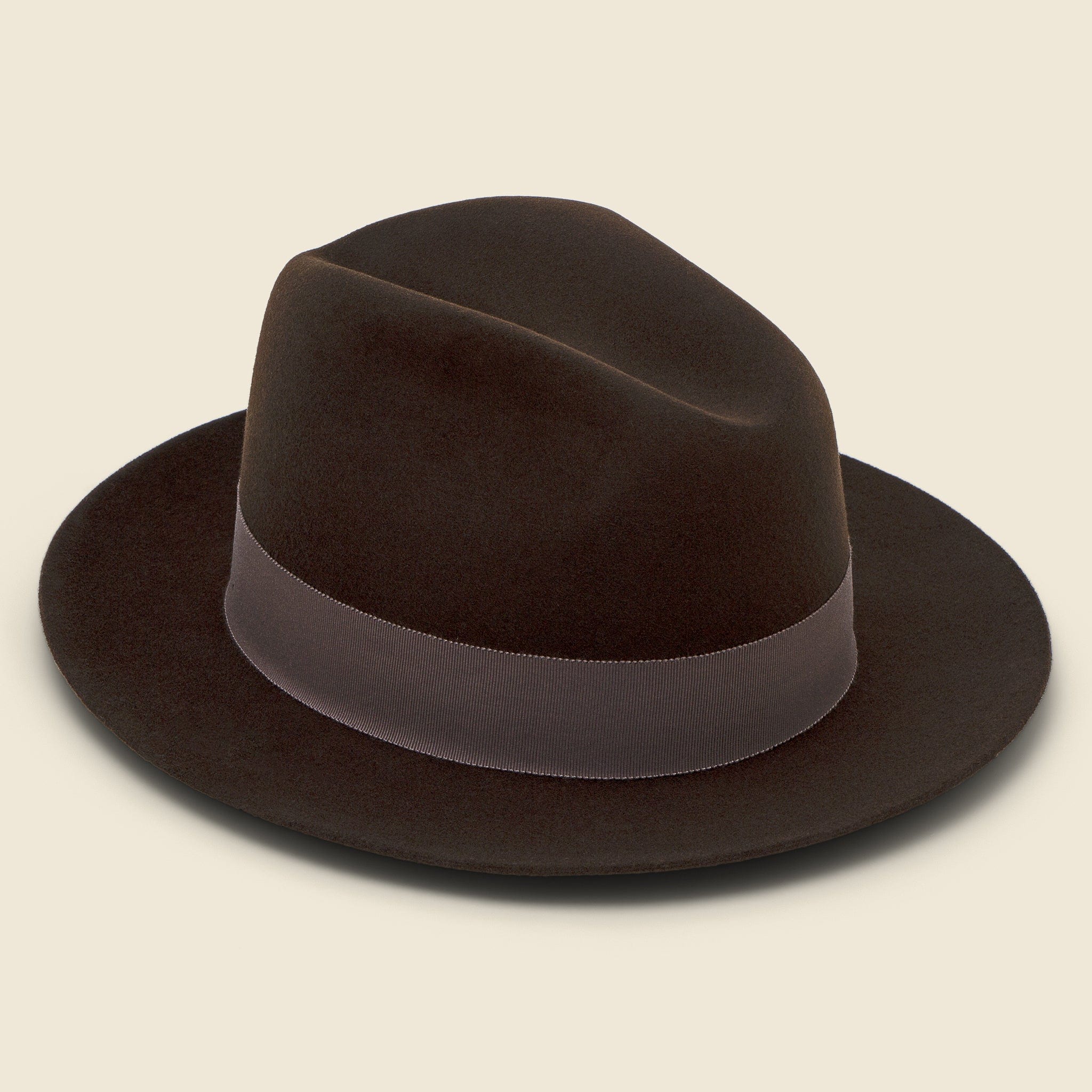 Wool Fedora - Vintage Brown - RRL - STAG Provisions - Accessories - Hats