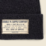 Cotton Watch Cap - Black - RRL - STAG Provisions - Accessories - Hats
