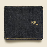 Selvedge Denim Billfold Wallet - Indigo - RRL - STAG Provisions - Accessories - Wallets