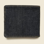 Selvedge Denim Billfold Wallet - Indigo - RRL - STAG Provisions - Accessories - Wallets