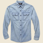 Lee Denim Workshirt - Indigo - RRL - STAG Provisions - Tops - L/S Woven - Solid