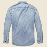 Lee Denim Workshirt - Indigo - RRL - STAG Provisions - Tops - L/S Woven - Solid