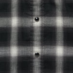 Wrangler Ombre Plaid Western Shirt - Black/Grey - RRL - STAG Provisions - Tops - L/S Woven - Plaid