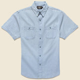Sullivan Chambray Shirt - Wilkers Wash - RRL - STAG Provisions - Tops - S/S Woven - Solid