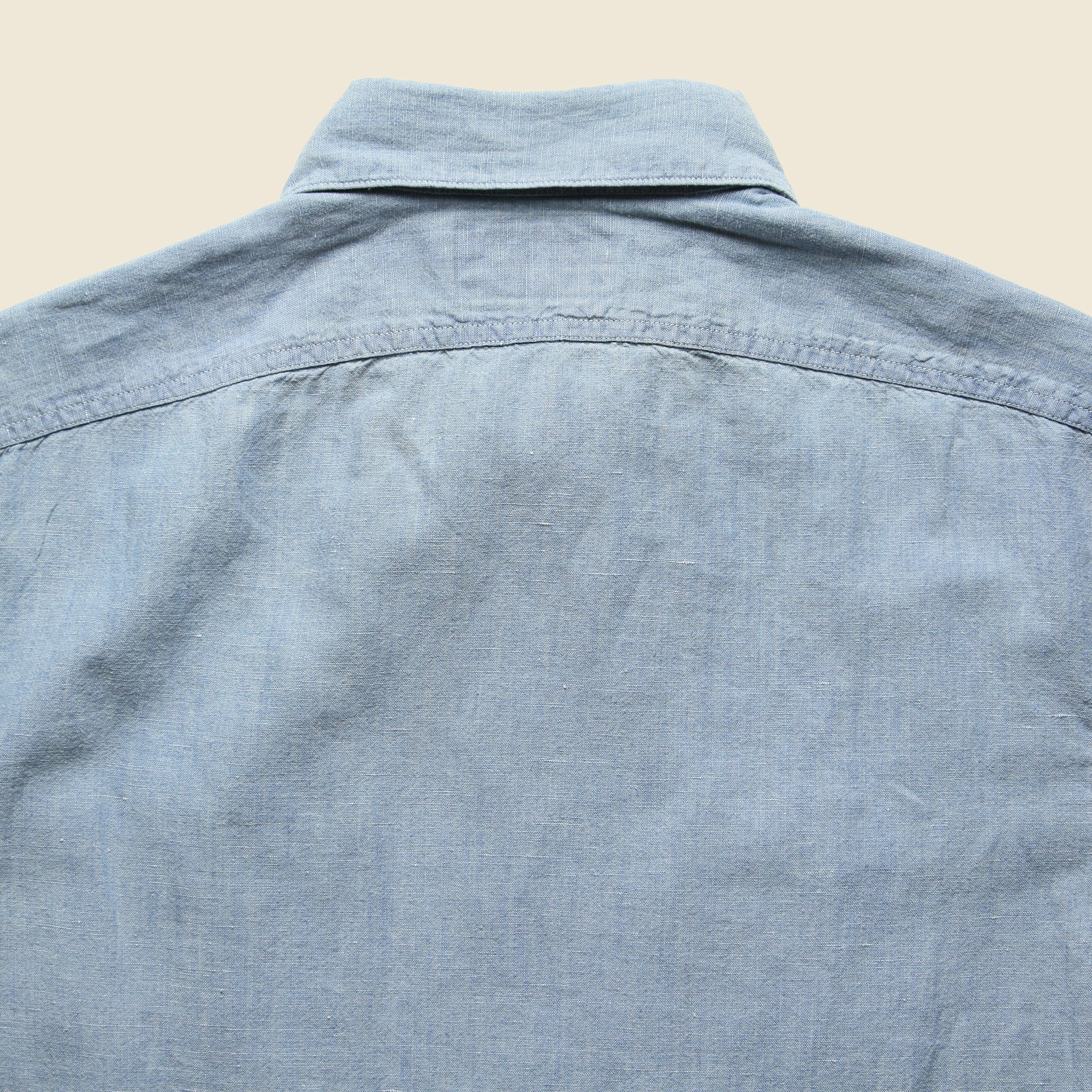 Sullivan Chambray Shirt - Wilkers Wash - RRL - STAG Provisions - Tops - S/S Woven - Solid