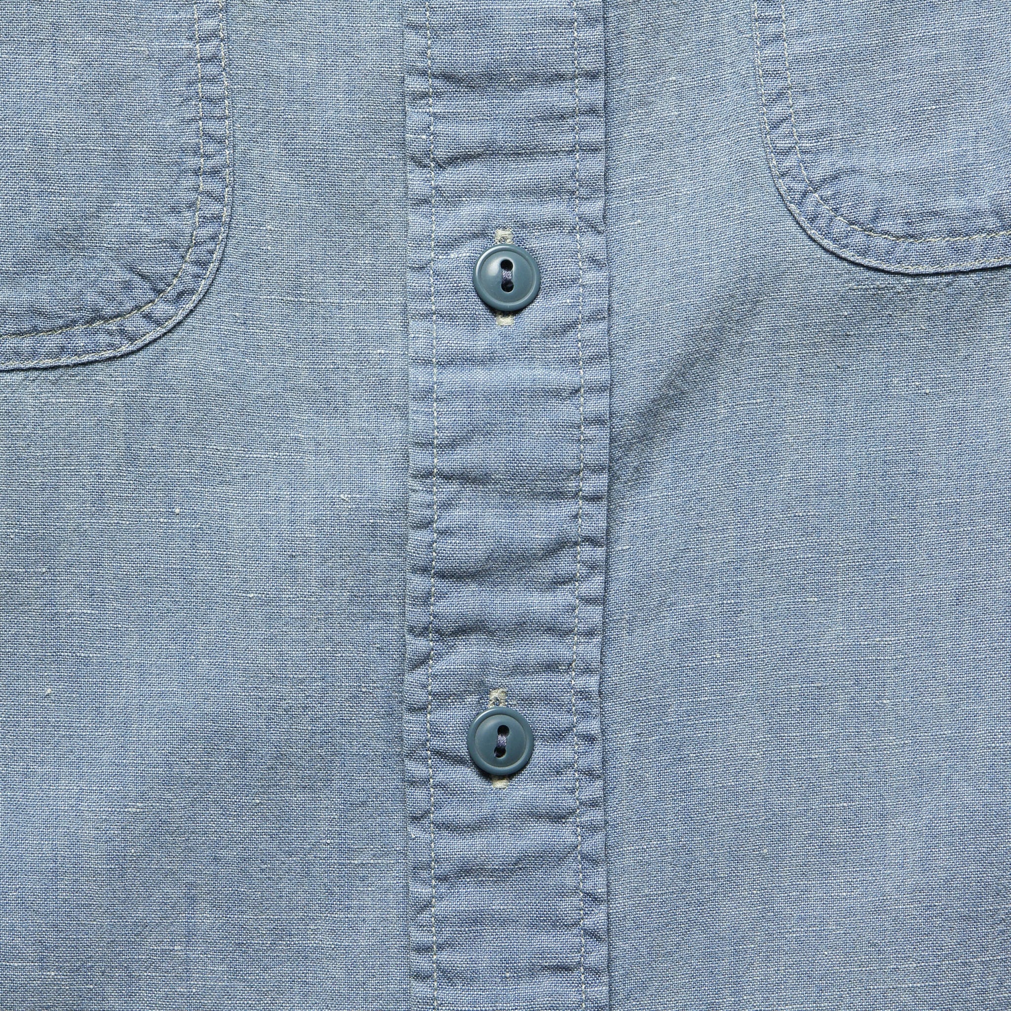 Sullivan Chambray Shirt - Wilkers Wash - RRL - STAG Provisions - Tops - S/S Woven - Solid