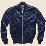 Reversible Souvenir Bomber - Blue - RRL - STAG Provisions - Outerwear - Coat / Jacket