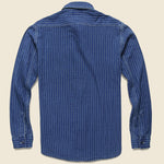 Stifel Stripe Shirt - Indigo - RRL - STAG Provisions - Tops - L/S Woven - Stripe
