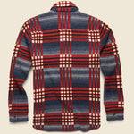 Birdseye Jacquard Workshirt - Red/Blue - RRL - STAG Provisions - Tops - L/S Woven - Plaid