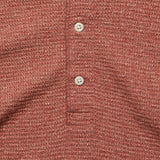 Waffle Henley - American Red Siro Heather - RRL - STAG Provisions - Tops - L/S Knit