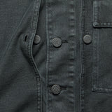 Herringbone Twill Vintage Fit Overshirt - Sulphur Black - RRL - STAG Provisions - Tops - L/S Woven - Overshirt