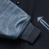 Leather / Wool Watson Jacket - Navy/Indigo - RRL - STAG Provisions - Outerwear - Coat / Jacket