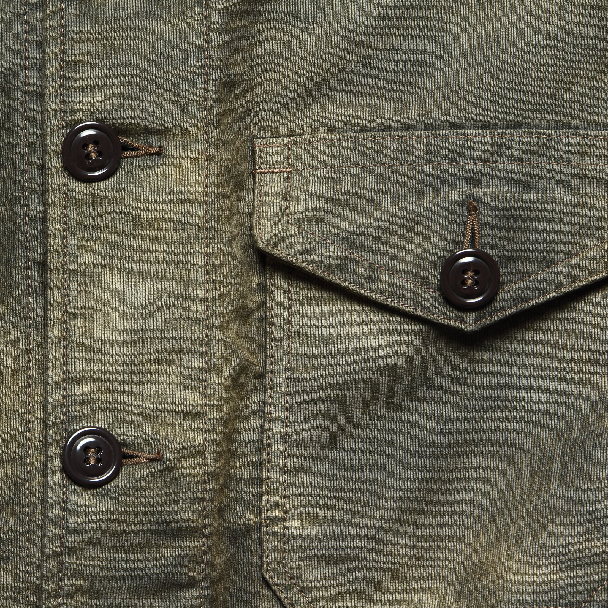 Healy Jungle Cloth Jacket - Grey - RRL - STAG Provisions - Outerwear - Coat / Jacket