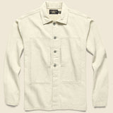 Admiral CPO Shirt - Natural - RRL - STAG Provisions - Tops - L/S Woven - Solid
