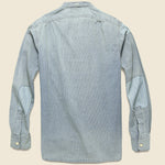 Burke Workshirt - Indigo/Natural - RRL - STAG Provisions - Tops - L/S Woven - Other Pattern