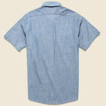 Chambray Pryce Workshirt - Riverview Wash - RRL - STAG Provisions - Tops - S/S Woven - Solid
