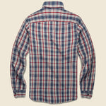 Plaid Twill Workshirt - Blue/Red - RRL - STAG Provisions - Tops - L/S Knit