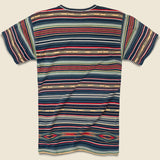 Serape-Striped Pocket Tee - Indigo - RRL - STAG Provisions - Tops - S/S Tee