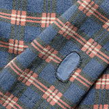 Repaired Jacquard Workshirt - Blue/Red - RRL - STAG Provisions - Tops - L/S Woven - Overshirt