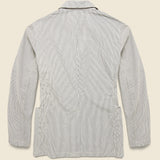 Wadebridge Seersucker Sport Coat - Cream/Grey - RRL - STAG Provisions - Suiting - Sport Coat