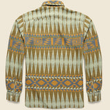 Jacquard Workshirt - Tan - RRL - STAG Provisions - Tops - L/S Woven - Other Pattern