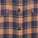 Sunfaded Plaid Matlock Workshirt - Coral Indigo - RRL - STAG Provisions - Tops - L/S Woven - Other Pattern