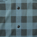 Plaid-Print Jersey Workshirt - Blue/Black - RRL - STAG Provisions - Tops - L/S Woven - Plaid