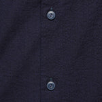 Indigo Seersucker Camp Shirt - Dark Indigo - RRL - STAG Provisions - Tops - S/S Woven - Other Pattern