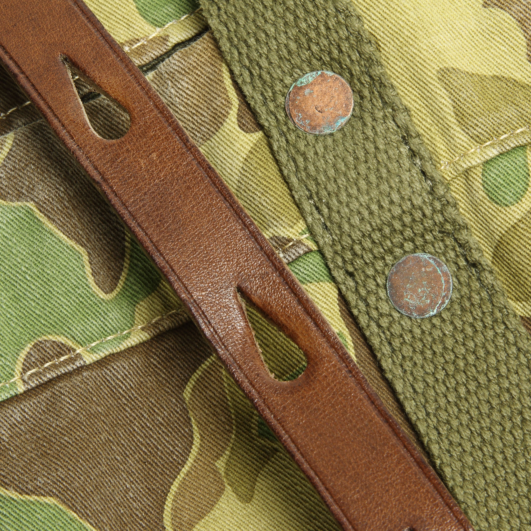 Camo Twill Tote - Olive Frog Skin - RRL - STAG Provisions - Accessories - Bags / Luggage