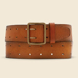 Conrad Belt - Vintage Tan/Brass - RRL - STAG Provisions - Accessories - Belts
