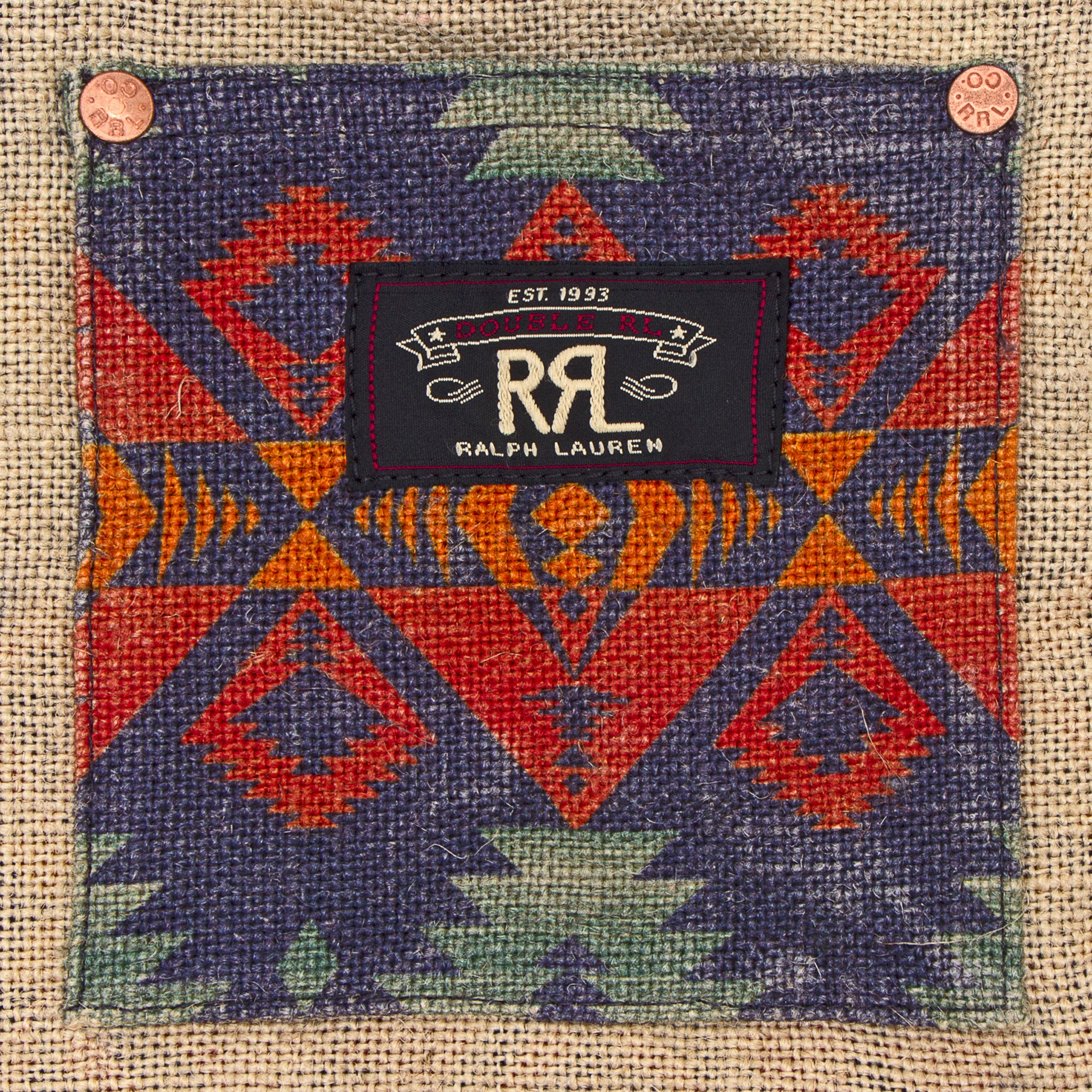 Market Tote - Navy/Red Multi - RRL - STAG Provisions - Accessories - Bags / Luggage