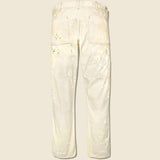 Hopkins Carpenter Pant - Distressed Vintage White - RRL - STAG Provisions - Pants - Twill