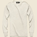 Waffle Crewneck - Oatmeal - RRL - STAG Provisions - Tops - L/S Knit