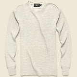 Waffle Crewneck - Oatmeal - RRL - STAG Provisions - Tops - L/S Knit