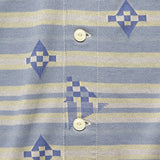 Jacquard Jersey Camp Shirt - Natural/Multi - RRL - STAG Provisions - Tops - L/S Woven - Other Pattern