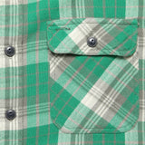 Plaid Twill Matlock Workshirt - Green/Grey - RRL - STAG Provisions - Tops - L/S Woven - Plaid