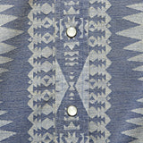 Jaqcuard Knit Buffalo Western Shirt - Indigo/Multi - RRL - STAG Provisions - Tops - S/S Woven - Other Pattern