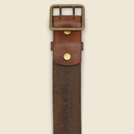 Conrad Belt - Vintage Brown - RRL - STAG Provisions - Accessories - Belts