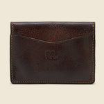 Concha Card Wallet - Brown - RRL - STAG Provisions - Accessories - Wallets
