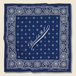 Concha Bandana - Indigo/Cream - RRL - STAG Provisions - Accessories - Bandanas