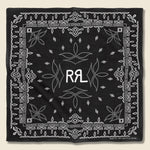 Rios Bandana - Black/Cream - RRL - STAG Provisions - Accessories - Bandanas