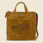 Carpenter Tote Bag - Distressed Khaki - RRL - STAG Provisions - Accessories - Bags / Luggage