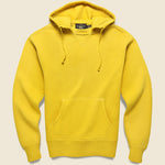 Distressed Fleece Hoodie - Vintage Gold - RRL - STAG Provisions - Tops - Fleece / Sweatshirt
