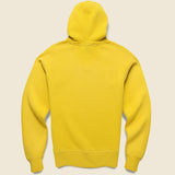 Distressed Fleece Hoodie - Vintage Gold - RRL - STAG Provisions - Tops - Fleece / Sweatshirt