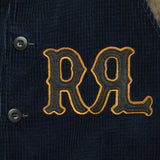 Farwell Varsity Jacket - Black/Deep Navy - RRL - STAG Provisions - Outerwear - Shirt Jacket