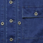Finn Military Herringbone Overshirt - Indigo - RRL - STAG Provisions - Outerwear - Shirt Jacket