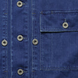 Finn Military Herringbone Overshirt - Indigo - RRL - STAG Provisions - Outerwear - Shirt Jacket