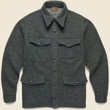 Browns Beach Overshirt - Charcoal/Cream - RRL - STAG Provisions - Outerwear - Coat / Jacket