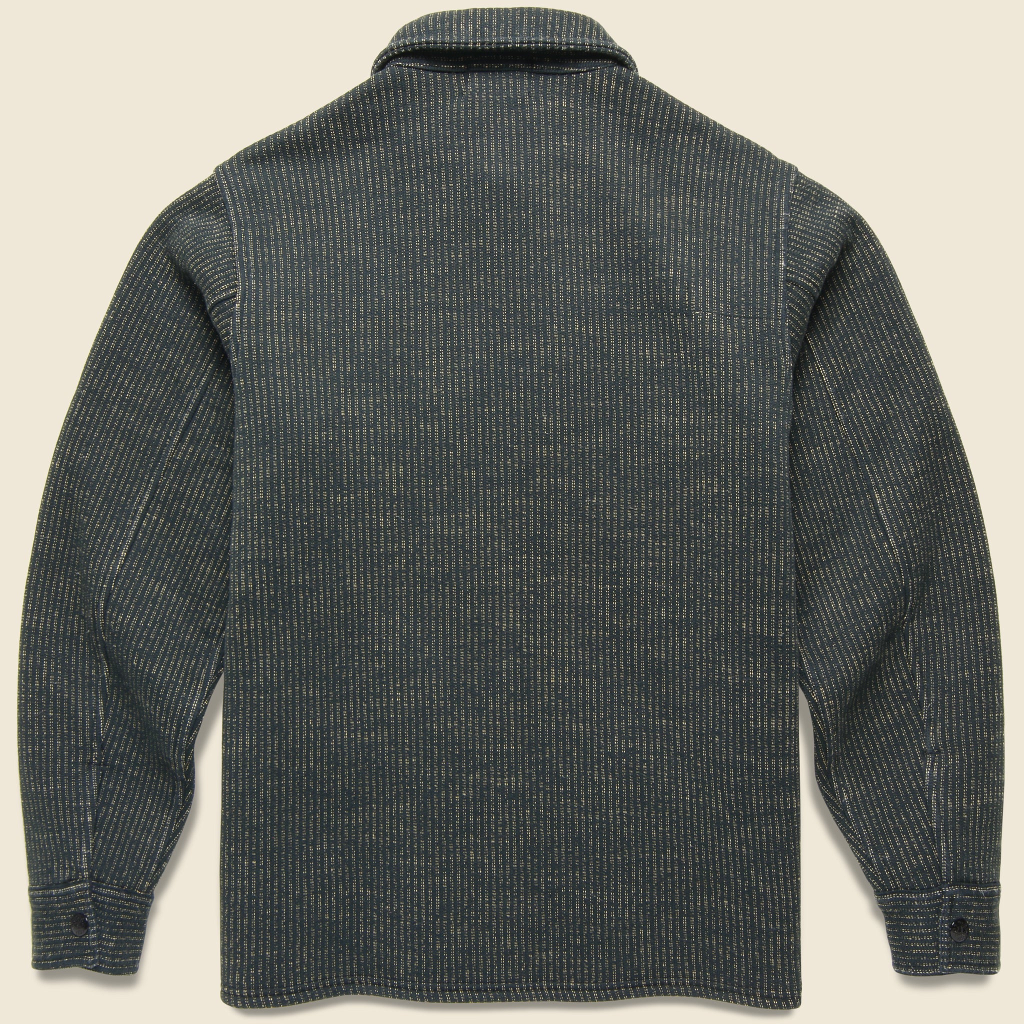 Browns Beach Overshirt - Charcoal/Cream - RRL - STAG Provisions - Outerwear - Coat / Jacket